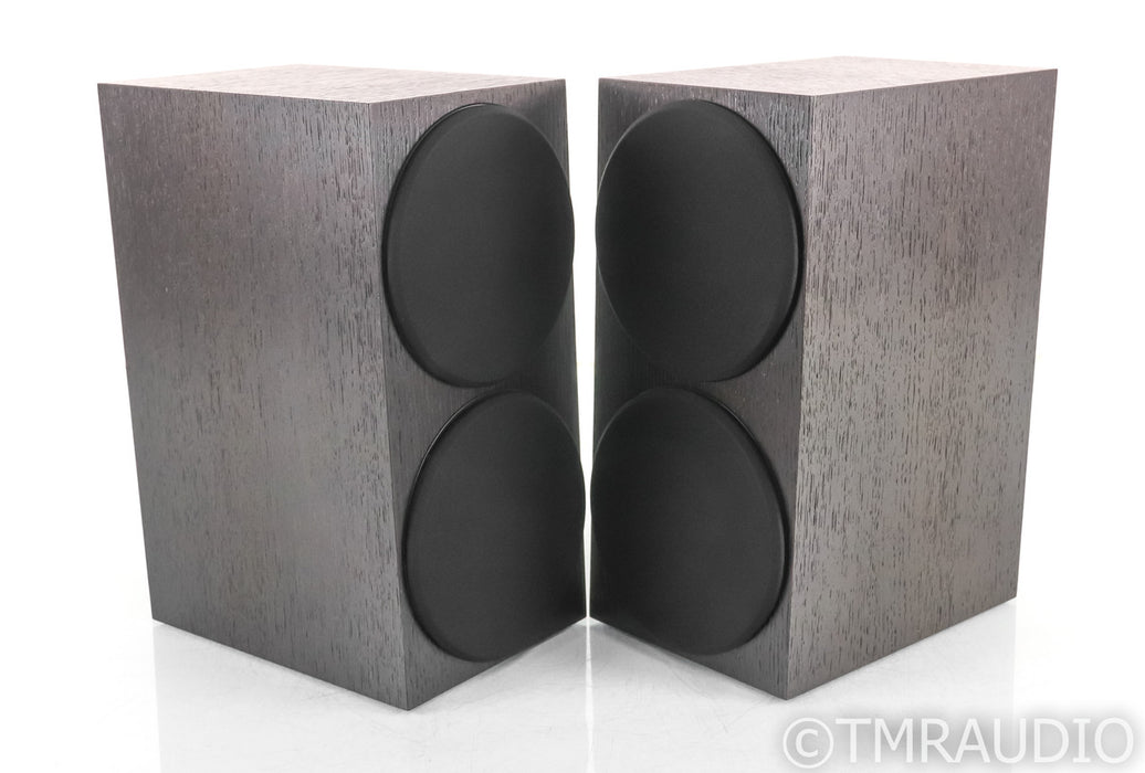Buchardt S400 Bookshelf Speakers; Black Oak Pair