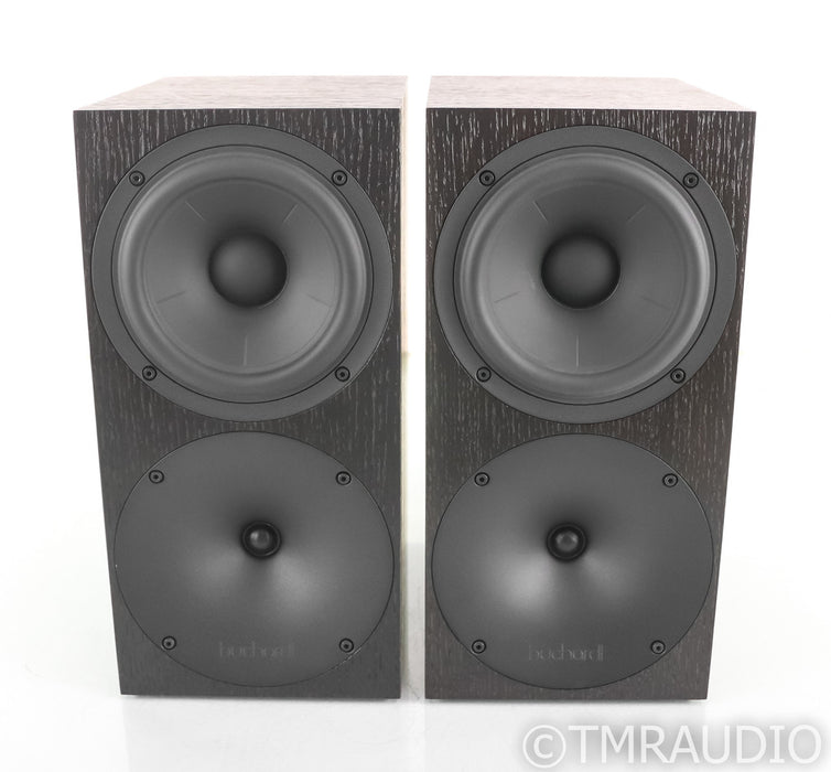 Buchardt S400 Bookshelf Speakers; Black Oak Pair