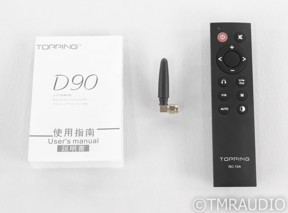 Topping D90 DAC; D/A Converter; D-90; Black