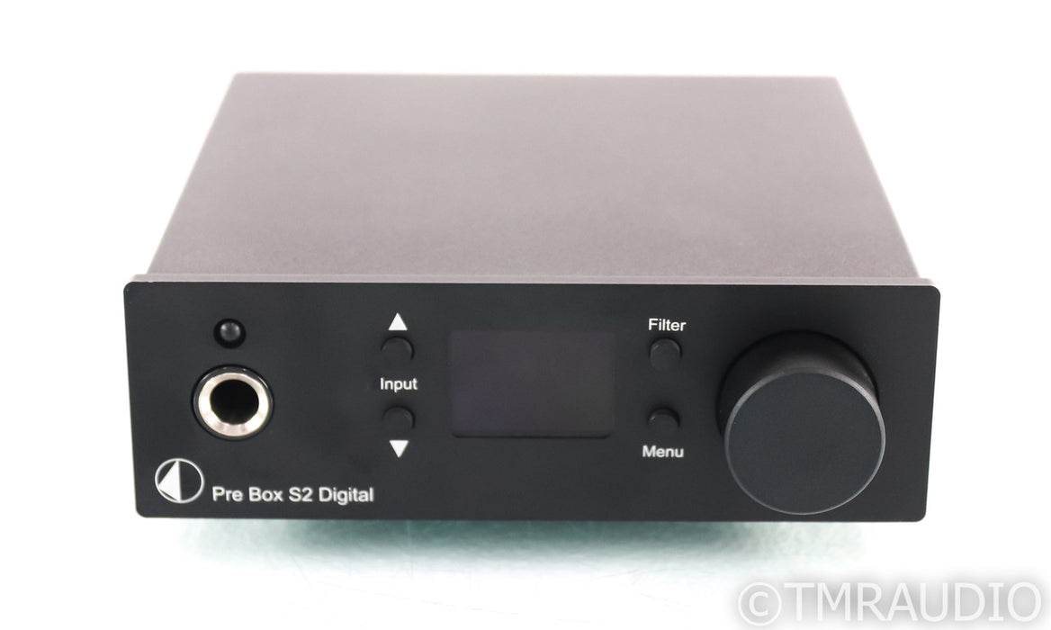 Pro-Ject Pre Box S2 Digital DAC; S-2; USB; D/A Converter; Black