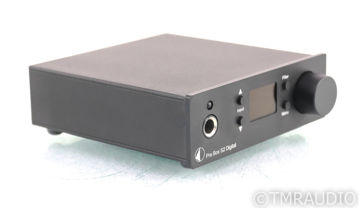 Pro-Ject Pre Box S2 Digital DAC; S-2; USB; D/A Converter; Black