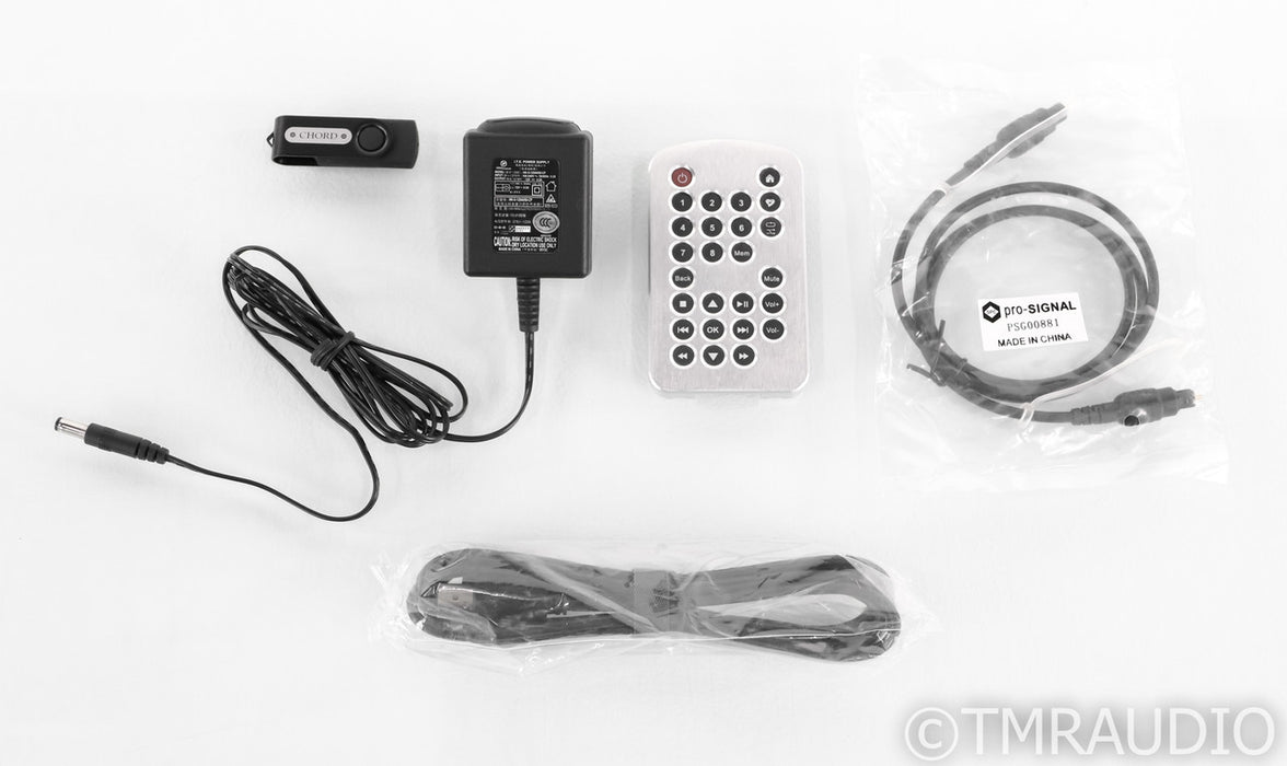 Chord Electronics Hugo TT DAC; D/A Converter; Silver; Remote
