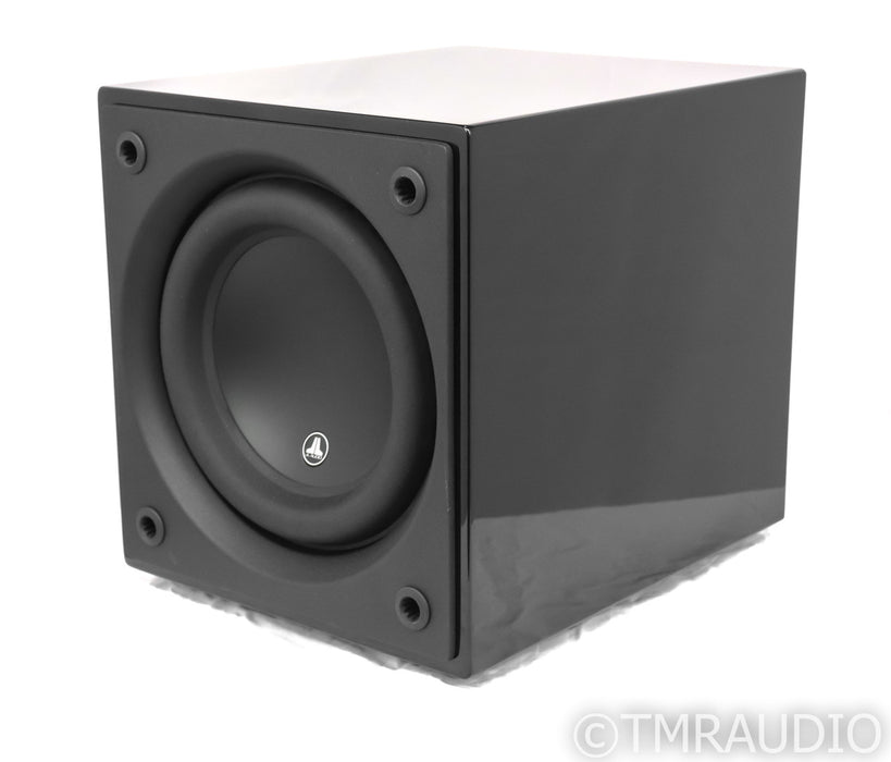 JL Audio Dominion d110 10" Powered Subwoofer; Gloss Black; D-110