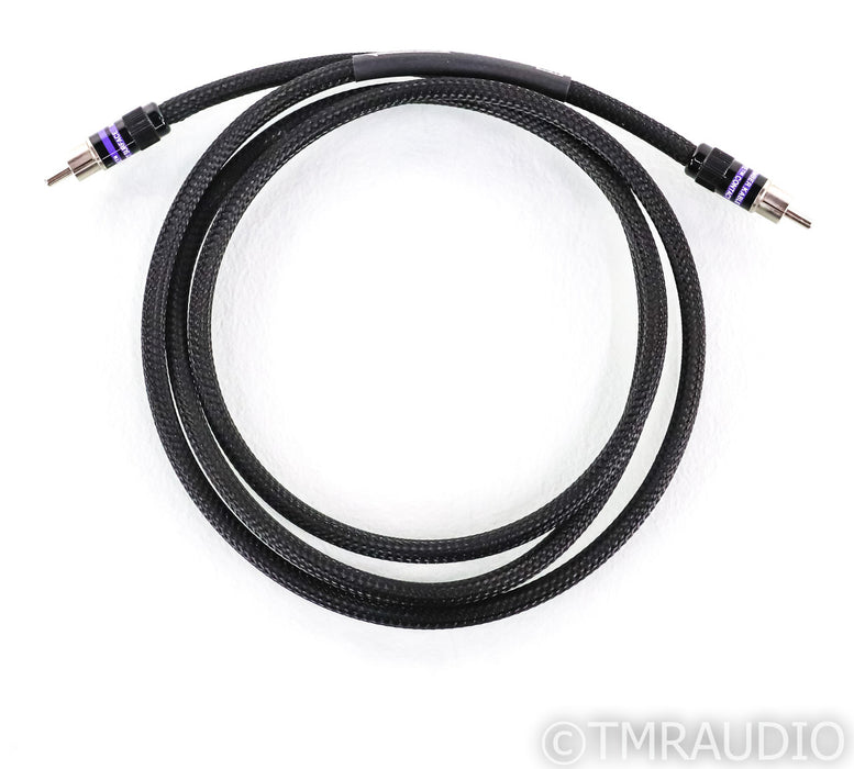Kimber Kable Cadence RCA Subwoofer Cable; Single 1.5m Interconnect; Ultraplate