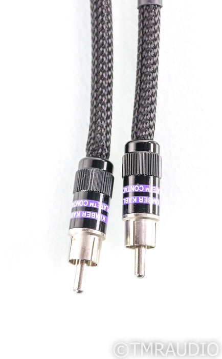 Kimber Kable Cadence RCA Subwoofer Cable; Single 1.5m Interconnect; Ultraplate