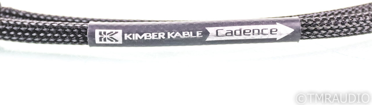 Kimber Kable Cadence RCA Subwoofer Cable; Single 1.5m Interconnect; Ultraplate