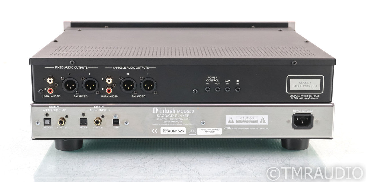 McIntosh MCD550 CD / SACD Player; MCD-550; Remote