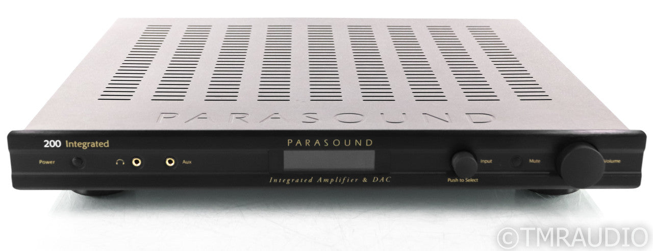 Parasound NewClassic 200 2.1 Channel Integrated Amplifier; Black; Remote