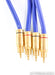 Clearaudio Quint RCA Cables; 5ft Pair Interconnects