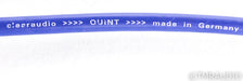 Clearaudio Quint RCA Cables; 5ft Pair Interconnects