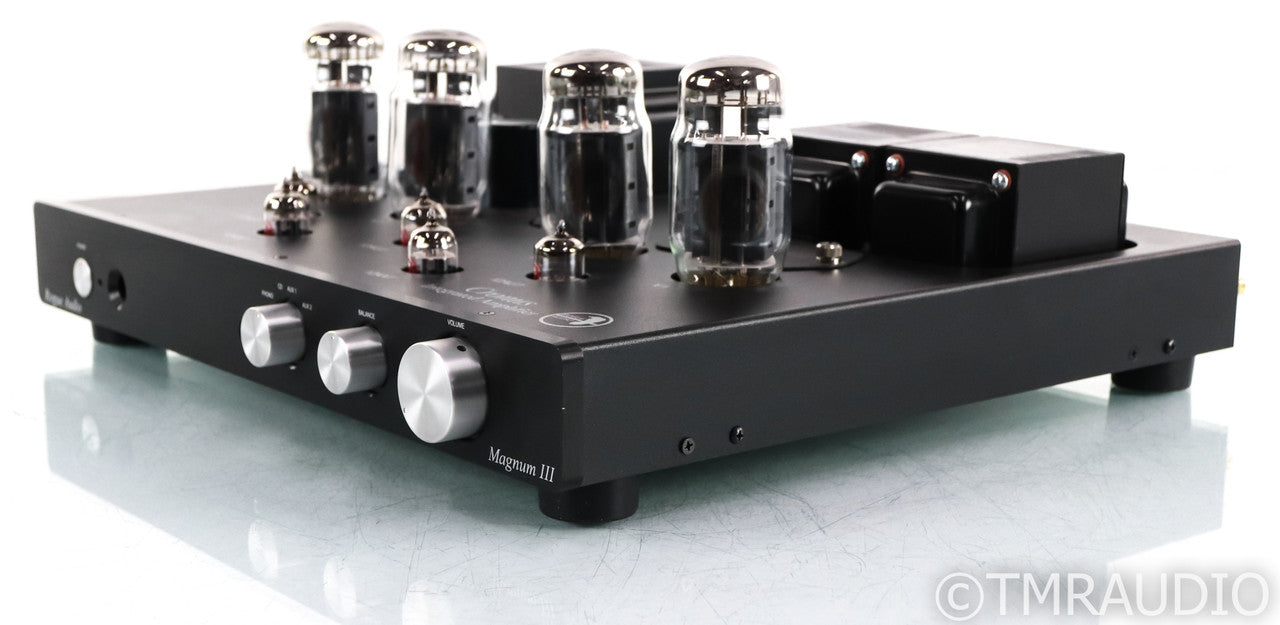 Rogue Audio Cronus Magnum III Stereo Tube Integrated Amplifier; Black; Remote