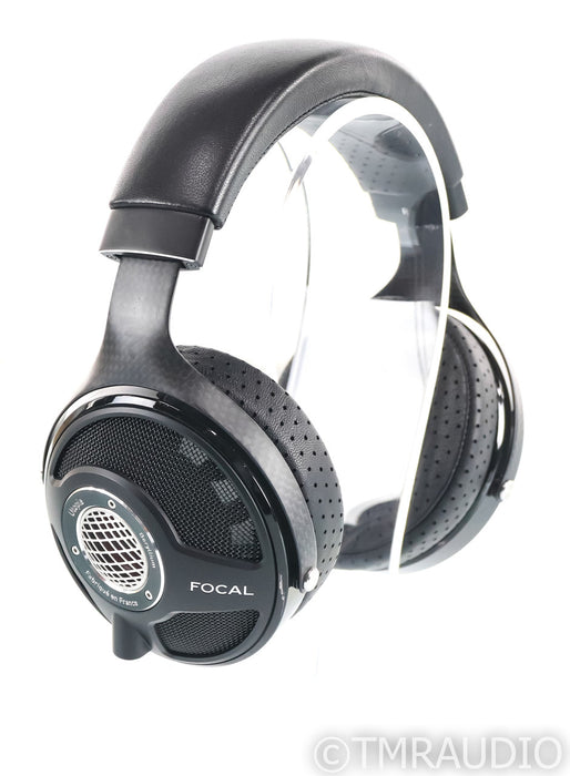 Focal Utopia Open Back Headphones; Leather and Carbon