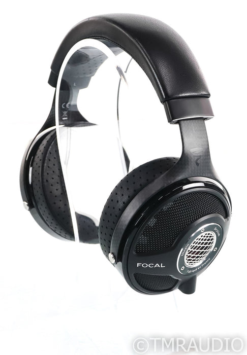 Focal Utopia Open Back Headphones; Leather and Carbon