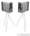 Q Acoustics Concept 300 Bookshelf Speakers; Silver Ebony Pair (Open w/ Warranty); Silver Ebony Pair (Open w/ Warranty)