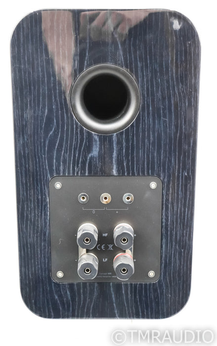 Q Acoustics Concept 300 Bookshelf Speakers; Silver Ebony Pair (Open w/ Warranty); Silver Ebony Pair (Open w/ Warranty)