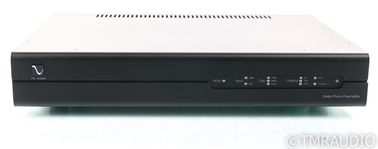 PS Audio Stellar MM / MC Phono Preamplifier; Black; Remote (Used)