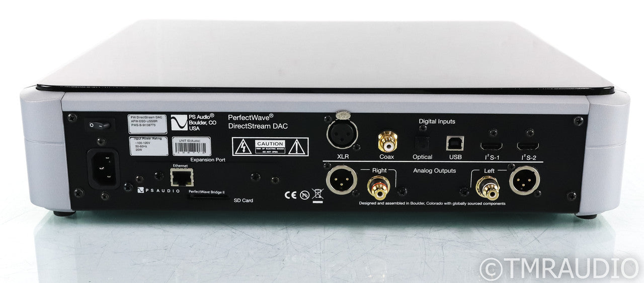 PS Audio PerfectWave DirectStream DAC; Bridge II; DSD; Silver; Remote (Used)