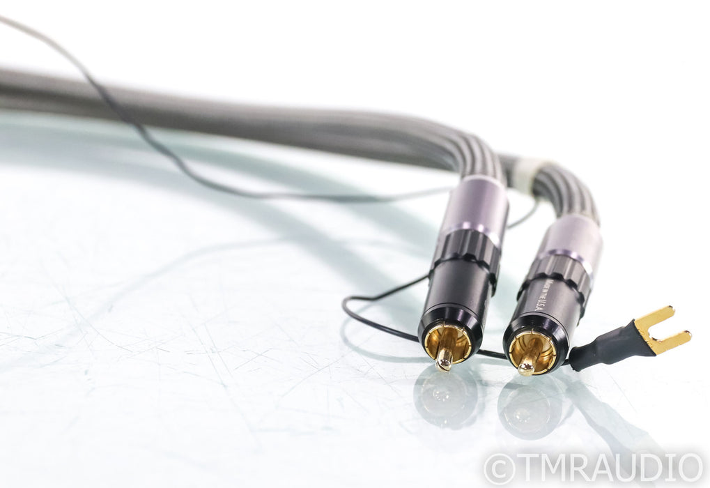 Tara Labs RSC Prime M1 Stereo RCA Phono Cable; 4ft Interconnect w/ Ground