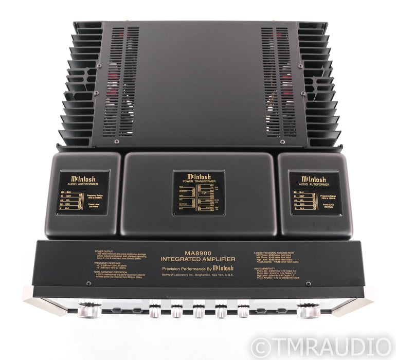 McIntosh MA8900 Stereo Integrated Amplifier; MA-8900; Remote