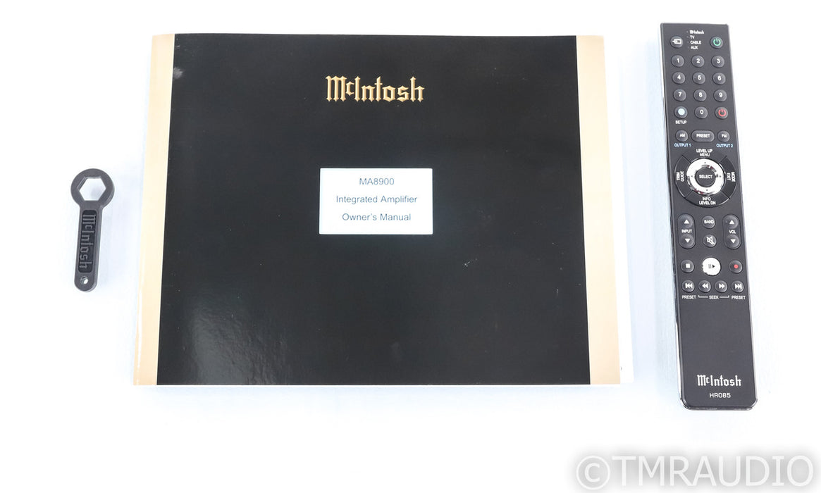 McIntosh MA8900 Stereo Integrated Amplifier; MA-8900; Remote