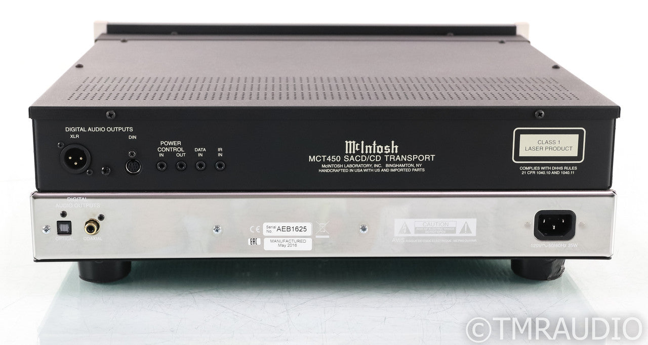 McIntosh MCT450 CD / SACD Transport; MCT-450; Remote