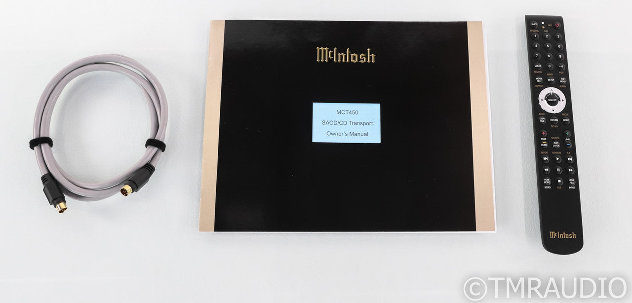 McIntosh MCT450 CD / SACD Transport; MCT-450; Remote
