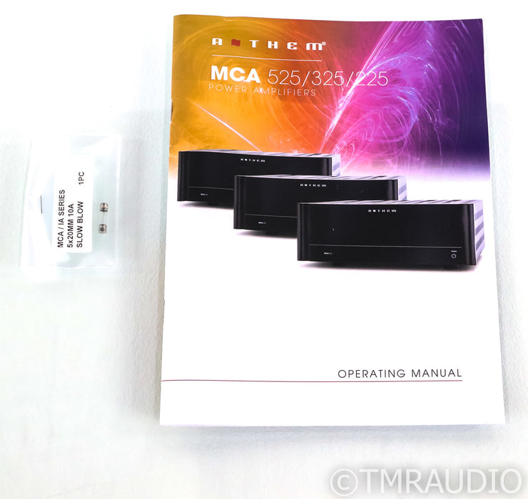 Anthem MCA 325 3 Channel Power Amplifier; MCA325; Gen 1