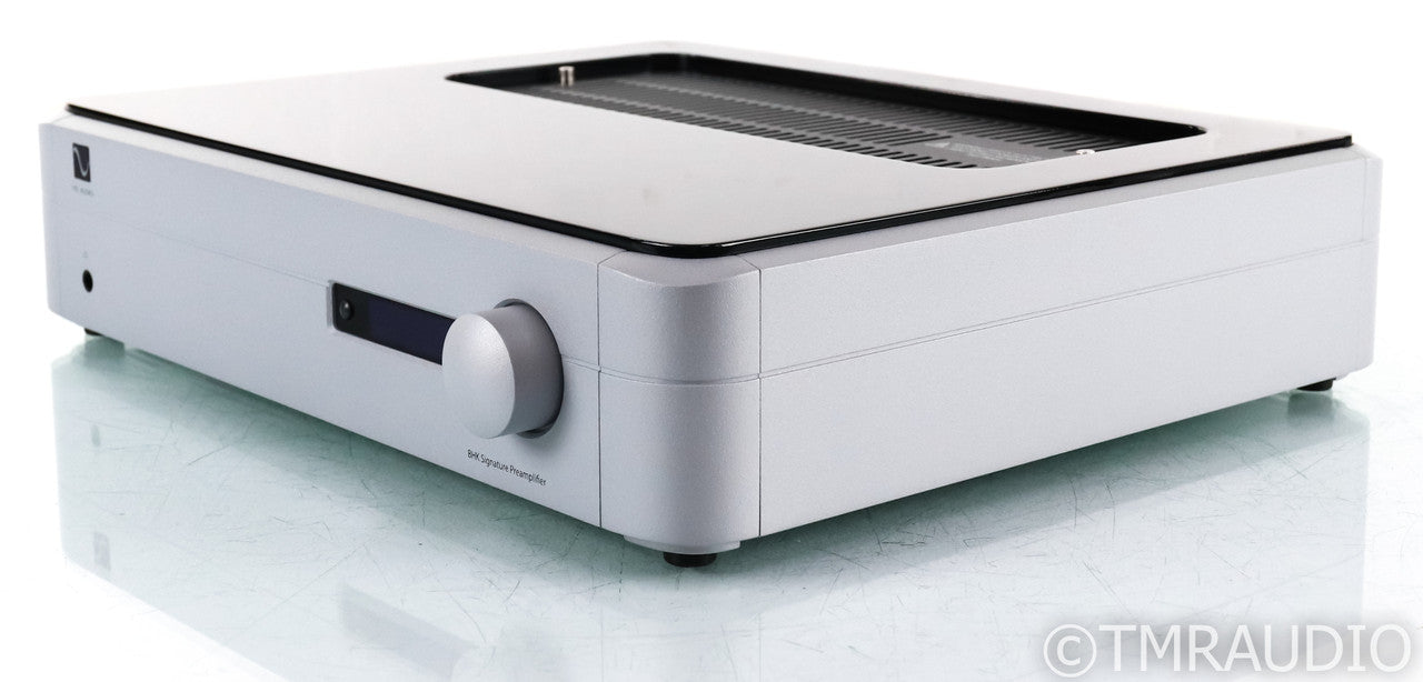 PS Audio BHK Signature Stereo Tube Hybrid Preamplifier; Silver; Remote (Used)