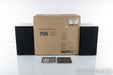 B&W 706 S2 Bookshelf Speakers; Gloss Black Pair; 706S2