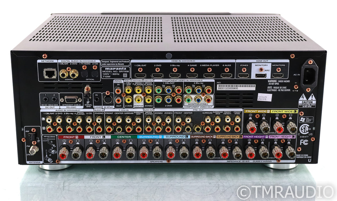 Marantz SR7008 9.2 Channel Home Theater Receiver; SR-7008 (No Remote)