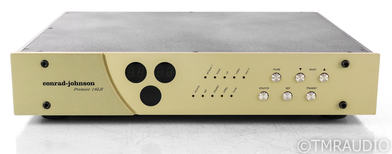 Conrad Johnson 18LS Stereo Preamplifier; 18-LS; Remote