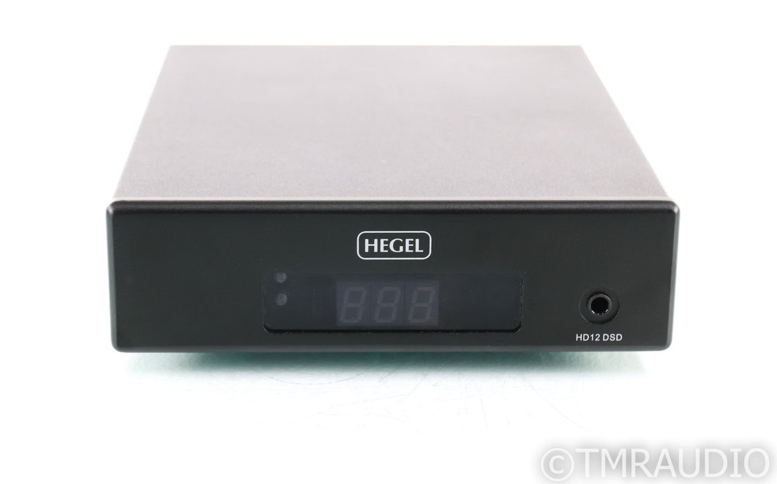 Hegel HD12 DSD DAC; HD-12; D/A Converter; Remote; USB