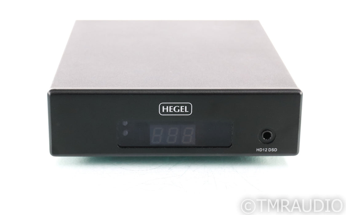 Hegel HD12 DSD DAC; HD-12; D/A Converter; Remote; USB