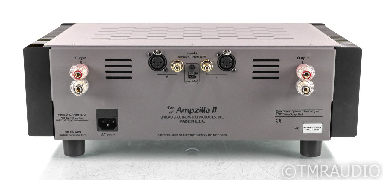 Spread Spectrum Technologies Son of Ampzilla II Stereo Power Amplifier; SST