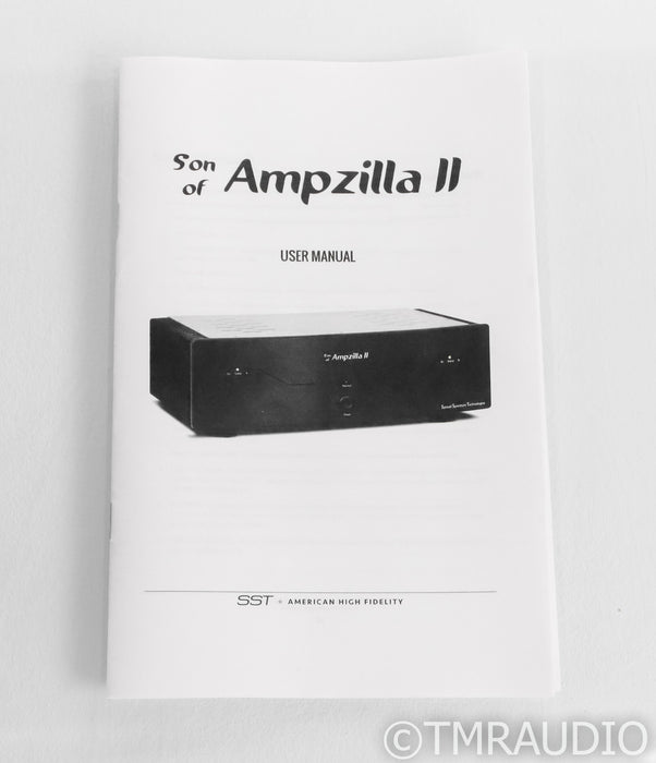 Spread Spectrum Technologies Son of Ampzilla II Stereo Power Amplifier; SST