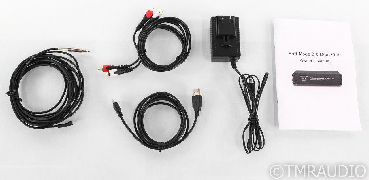 DSPeaker Anti-Mode 2.0 Dual Core DAC; D/A Converter; Room Correction; Black