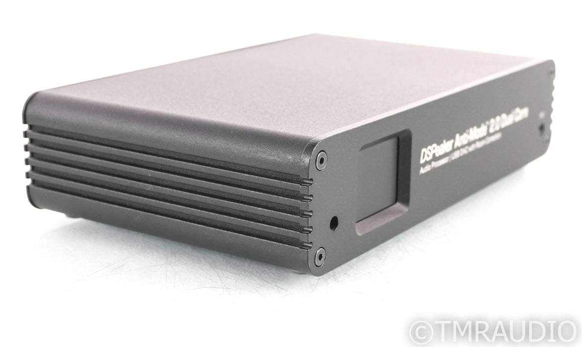 DSPeaker Anti-Mode 2.0 Dual Core DAC; D/A Converter; Room Correction; Black