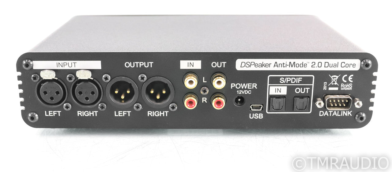 DSPeaker Anti-Mode 2.0 Dual Core DAC; D/A Converter; Room Correction; Black