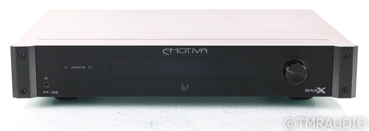 Emotiva BasX PT-100 Stereo Preamplifier / DAC; Tuner; Bluetooth; MM Phono