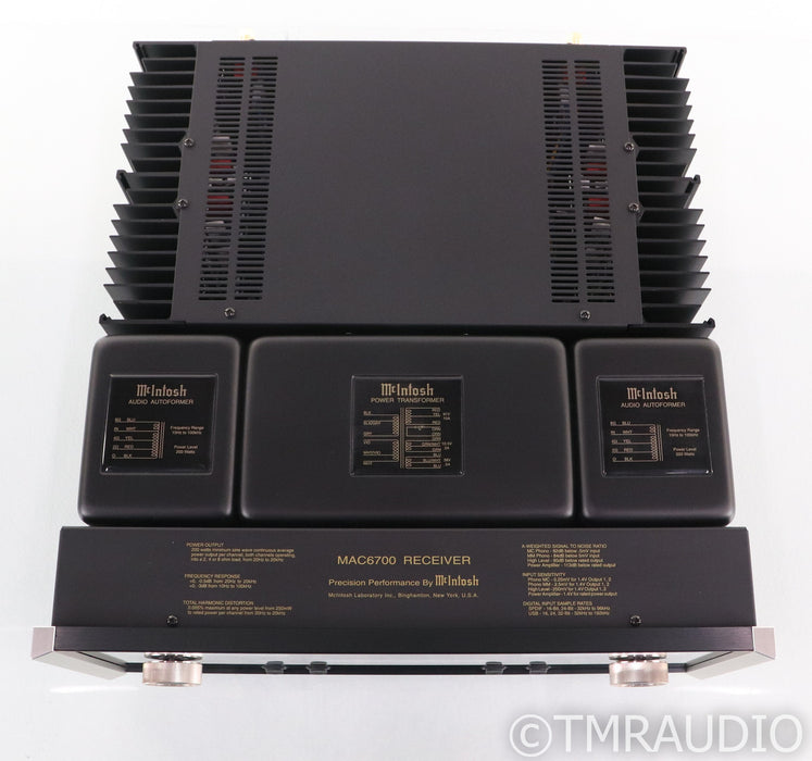 McIntosh MAC6700 Stereo Receiver; MAC-6700 Amplifier w/ TM2 Tuner Module
