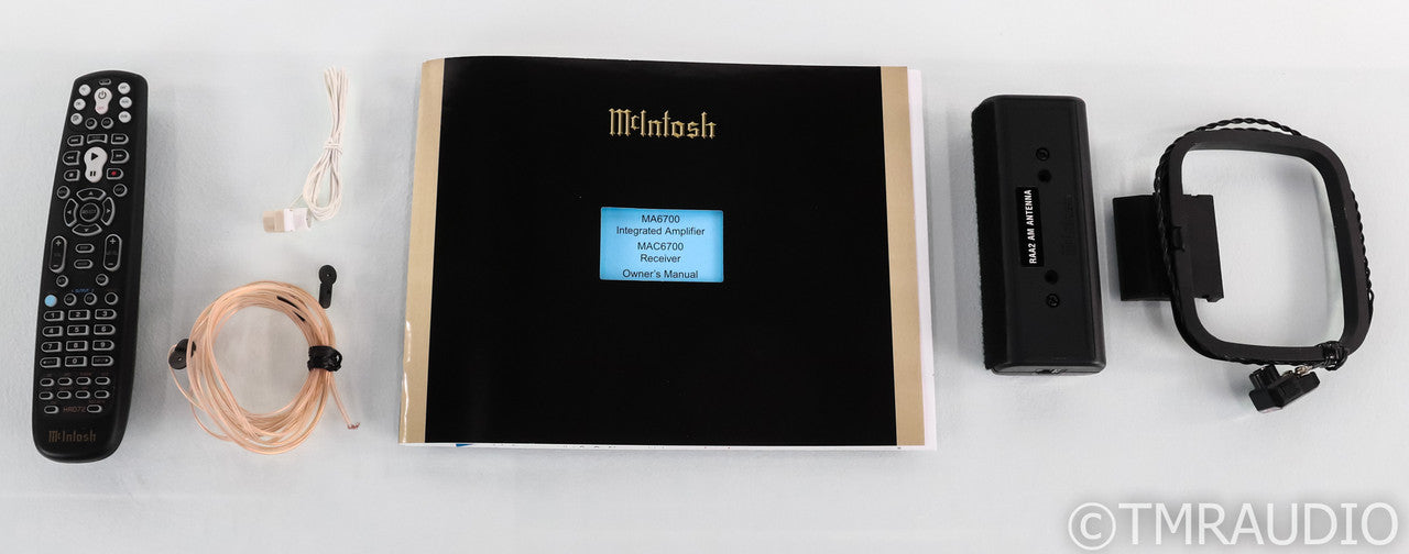 McIntosh MAC6700 Stereo Receiver; MAC-6700 Amplifier w/ TM2 Tuner Module