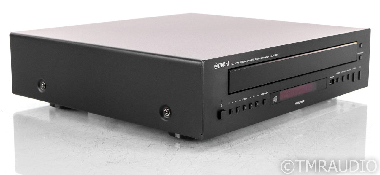 Yamaha CD-C600 Five Disc CD Player; CDC600; Black; Remote (Refurbished)