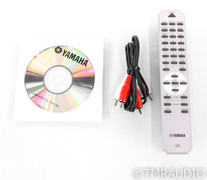 Yamaha CD-C600 Five Disc CD Player; CDC600; Black; Remote (Refurbished)