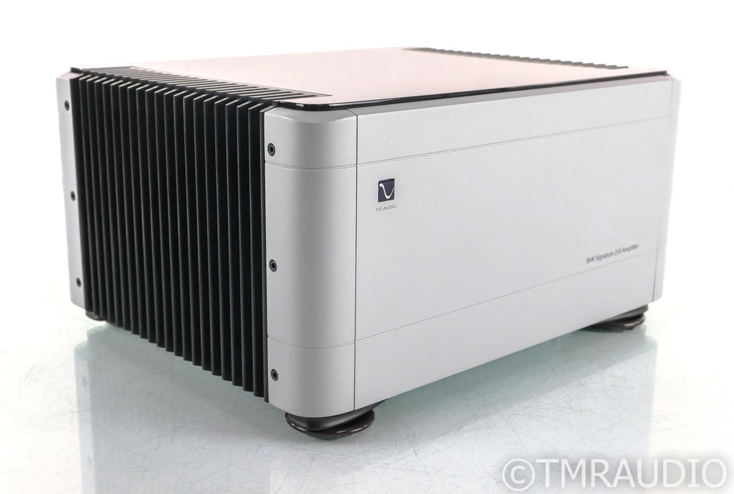 PS Audio BHK Signature 250 Stereo Tube Hybrid Amplifier; BHK250; Silver (Used)