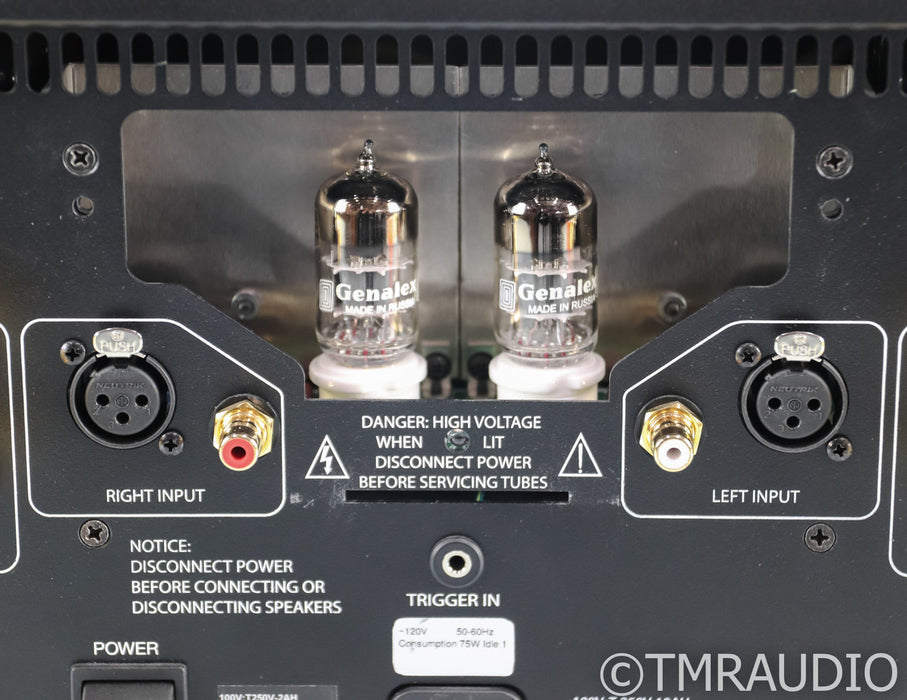 PS Audio BHK Signature 250 Stereo Tube Hybrid Amplifier; BHK250; Silver (Used)