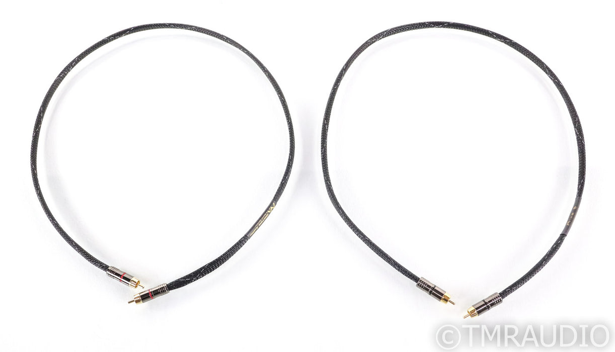 Morrow Audio MA-3 RCA Cables; 1m Pair Interconnects; MA3