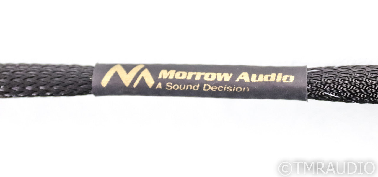 Morrow Audio MA-3 RCA Cables; 1m Pair Interconnects; MA3