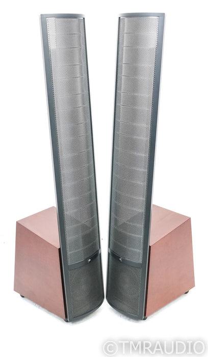 Martin Logan Theos Hybrid Electrostatic Speakers; Cherry Pair