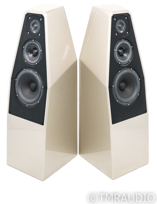 Wilson Sabrina Floorstanding Speakers; Desert Silver Pair