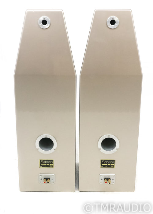 Wilson Sabrina Floorstanding Speakers; Desert Silver Pair